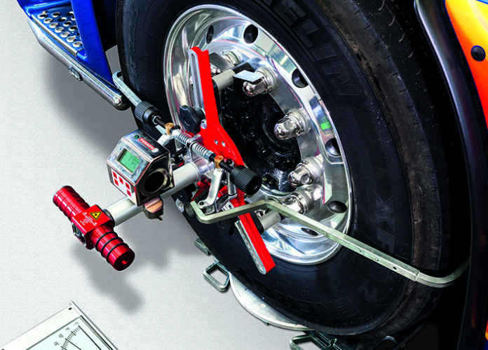 Haweka AXIS500 Laser-based Alignment System For Commercial Vehicles