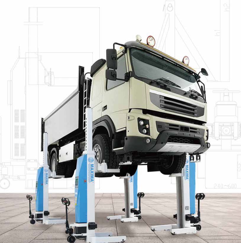 Maxima Premium Wireless Mobile Columns 7500 Kg Per Column - Image 2